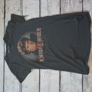 Knight Rider Universal Studios Gray Cotton Blend Tee Shirt S